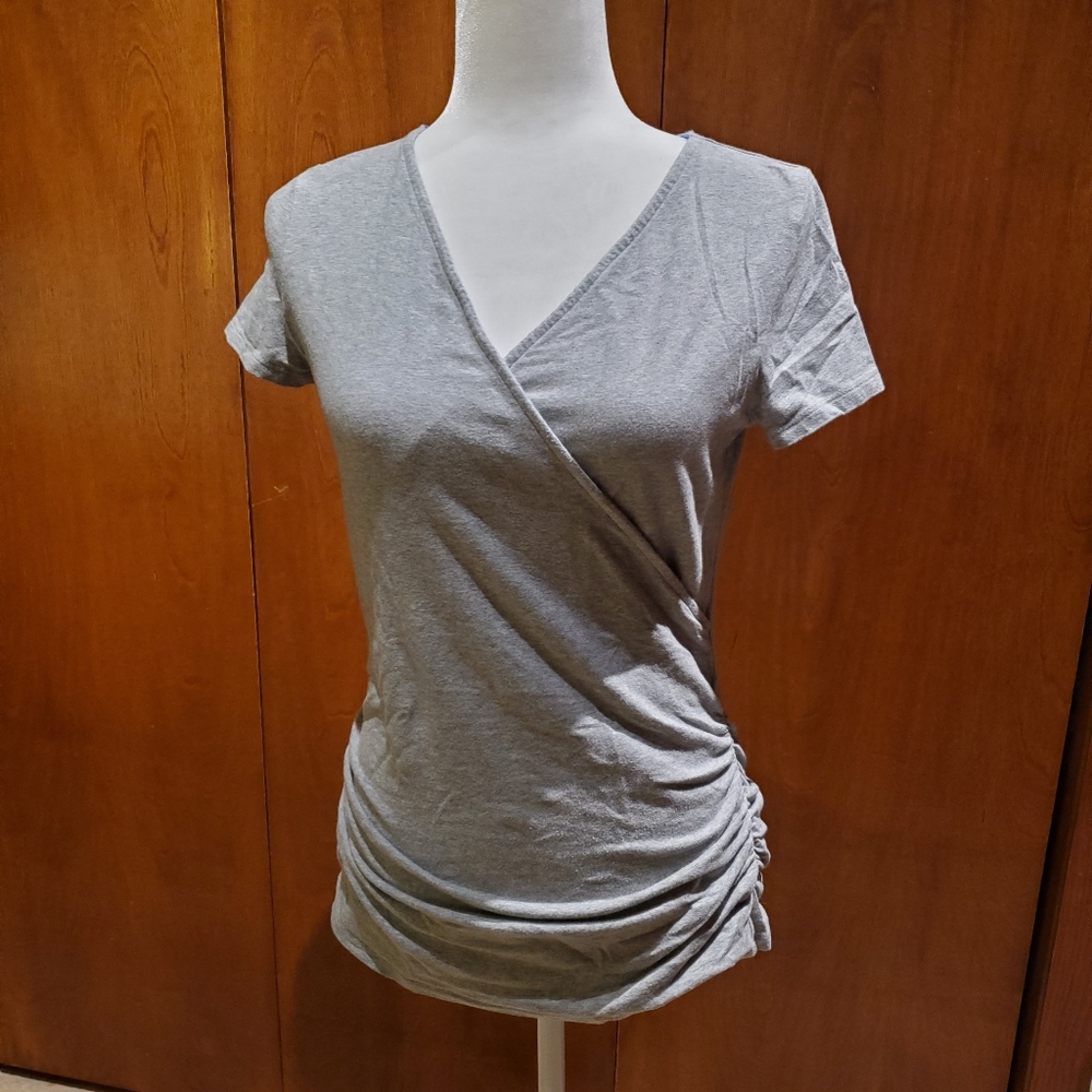 Cross front nursing top